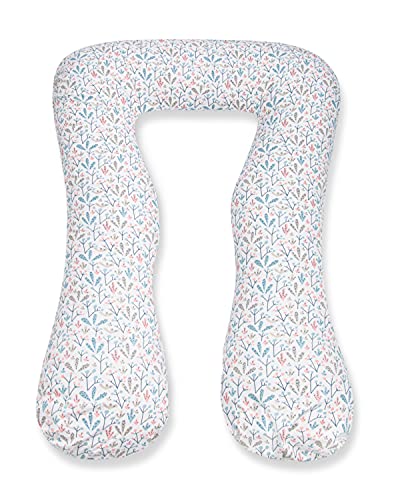 Amilian Stillkissen Seitenschläferkissen Kissen Schwangerschaft Schwangerschaftskissen Pregnancy Pillow Lagerungskissen Stillkissen XXL Body Pillow von Amilian