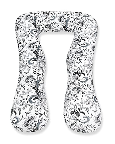 Amilian Schwangerschaftskissen zum Schlafen Lagerungskissen Seitenschläferkissen Ink.Bezug Erwachsene Baby Bed universell groß TYP A Folk Grau Pregnancy Pillow bodypillow Amilian Schwangerschaftskissen zum Schlafen Lagerungskissen Seitenschläferkissen Ink.Bezug Erwachsene Baby Bed universell groß TYP A Folk Grau Pregnancy Pillow bodypillow von Amilian