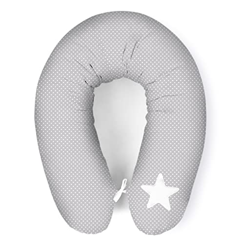 Amilian Stillkissen mit Füllung für klein Baby Lagerungskissen; Seitenschläferkissen; Schwangerschaftskissen: zum Schlafen inkl. Bezug: 170cm, Pregnancy Pillow, Stillkissen XXL, Schwangere Kissen von Amilian