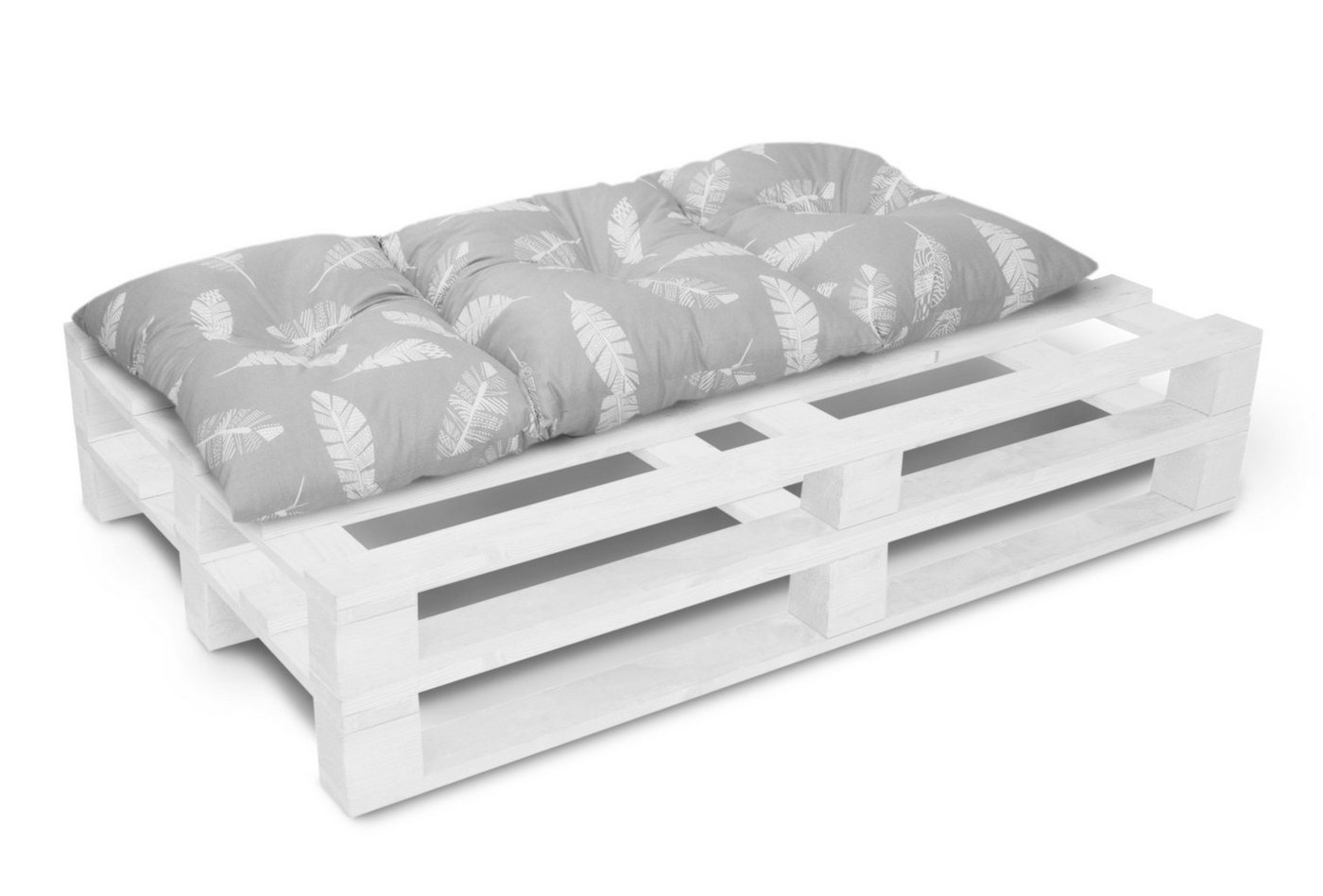 Amilian Stuhlkissen - Sitzkissen - Palettenkissen - Bankauflage - 60x120 cm, Pallettensitzkissen - Bankkissen - Gartenkissen - Sitzauflage von Amilian