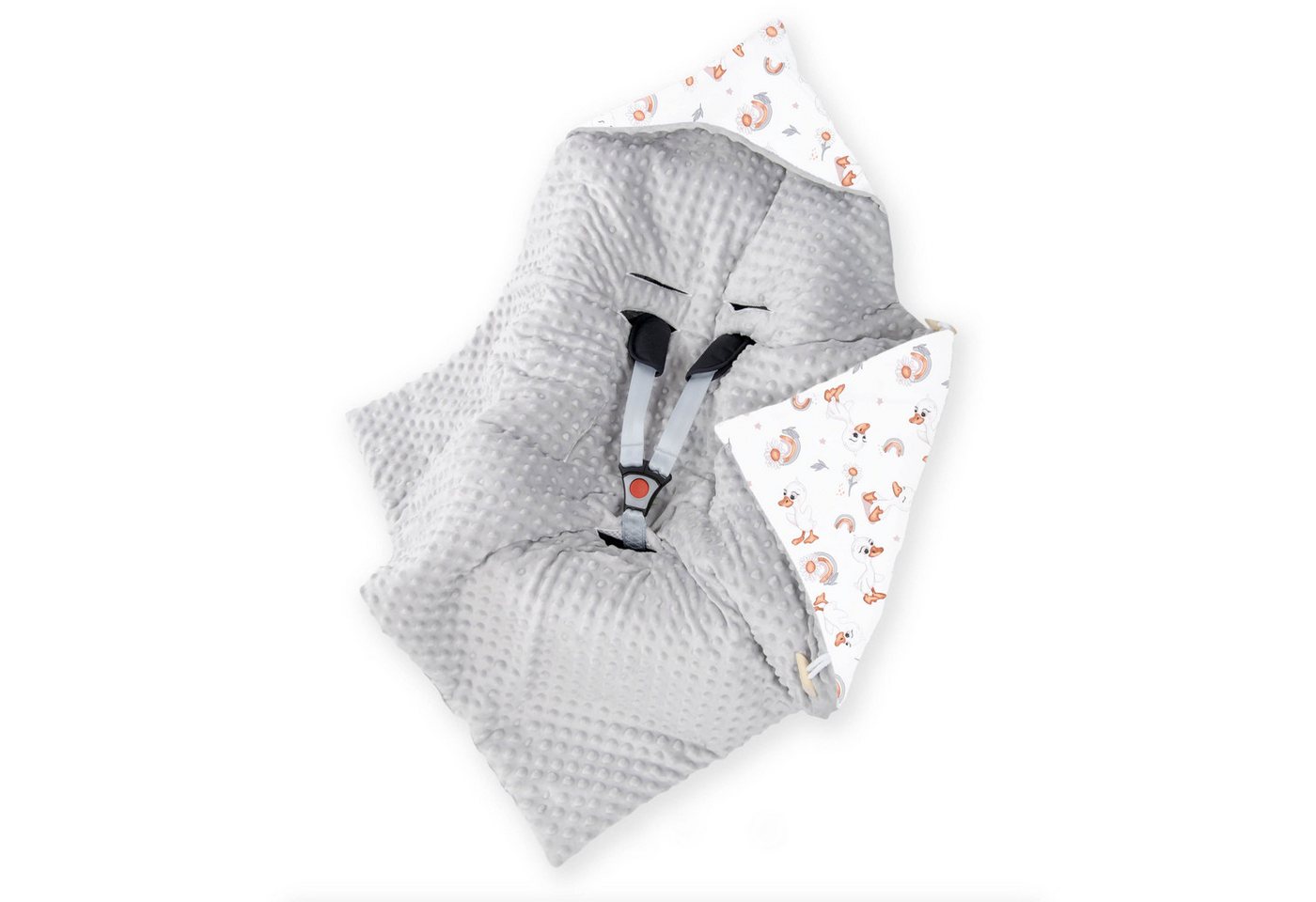 Einschlagdecke Babyschale - Kuscheldecke - Decke - Babydecke Baby für jede Jahreszeit, Amilian, ca. 90x90 cm, Sommer, Winter, Herbst, Frühling, universell einsetzbar Einschlagdecke Babyschale - Kuscheldecke - Decke - Babydecke Baby für jede Jahreszeit, Amilian, ca. 90x90 cm, Sommer, Winter, Herbst, Frühling, universell einsetzbar von Amilian