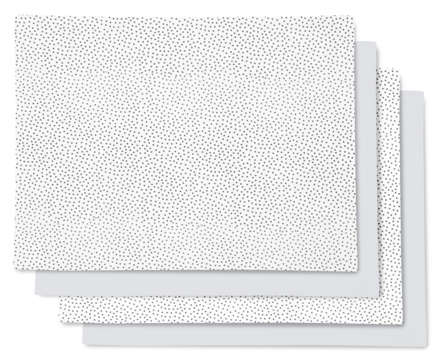 Platzset, (Made in EU) 4er Set, Platzdeckchen, Platzmatten, Amilian, (Tischunterlage, Untersetzer, Unterlage, Glasuntersetzer), schmutzabweisendes und waschbares Tisch-Set ca. 33 x 45 cm von Amilian