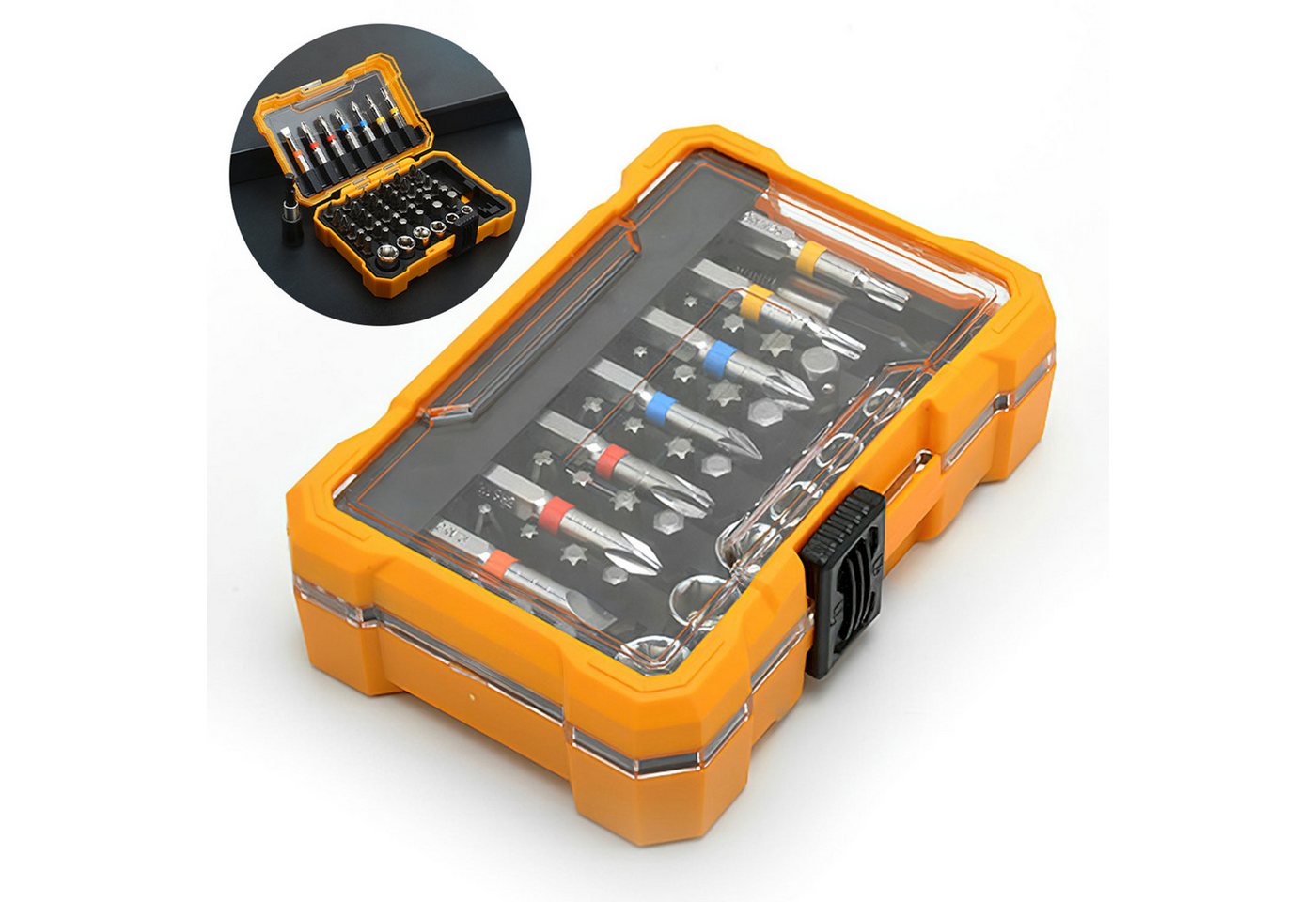 Amissz Schraubendreher Reparatur Mini Bit-Schraubendreher Set Feinmechanik Set( 50-tlg) von Amissz