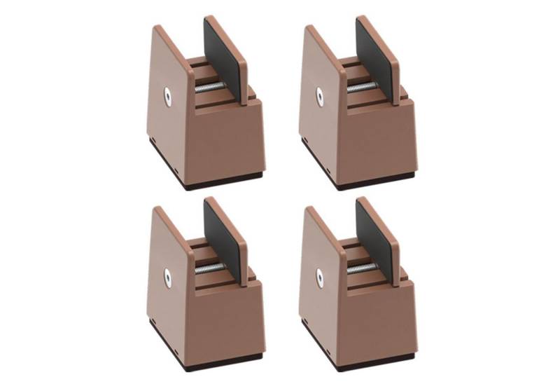 Refttenw Möbelfuß, 4-St Möbelerhöhung, Höhe 50mm, Klemmbereich 10-37mm,Braun Refttenw Möbelfuß, 4-St Möbelerhöhung, Höhe 50mm, Klemmbereich 10-37mm,Braun von Refttenw