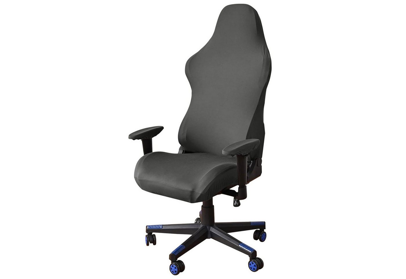Refttenw Bürostuhlhusse Gaming Stuhl Bezug Set Belastbar Waschbar mit 2-St Armlehnenbezug von Refttenw