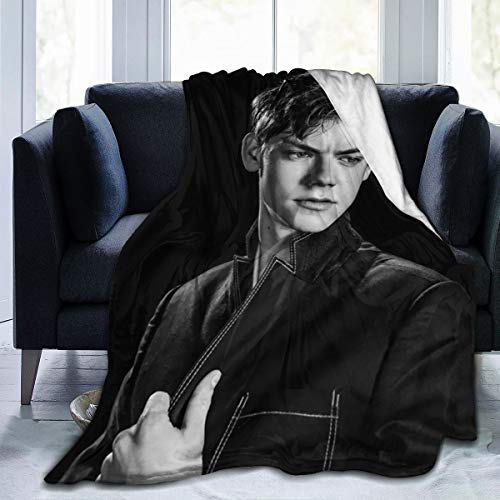 Thomas Brodie-Sangster Fleecedecke, leicht, superweich, gemütlich, Luxus-Bettdecke, Mikrofaser von Amkong