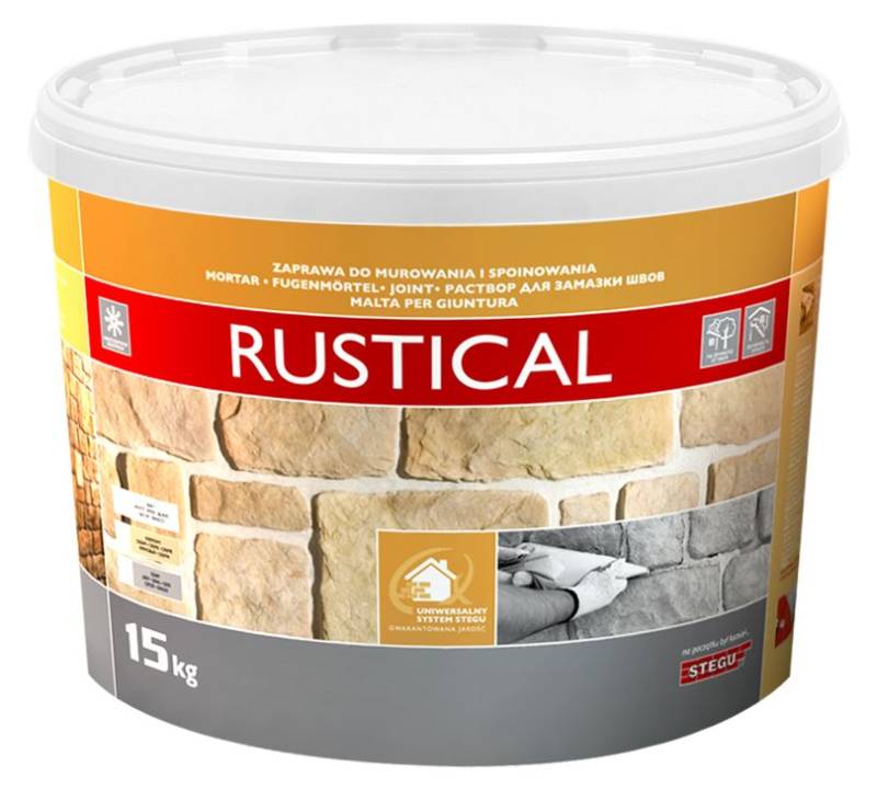 Ammonit Fugenmörtel RUSTICAL grau 15 kg von Ammonit Keramik