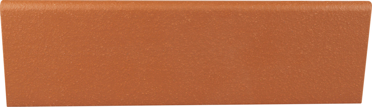 Sockel Spaltplatte 7,2 x 24 cm rot-natur von Ammonit Keramik