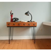 Orig. Bauhaus-Apothekerschrank True Vintage Apothekerschrank Kommode Sideboard Industriedesign Charmant & Chic Zum Verlieben von AmnaInterior