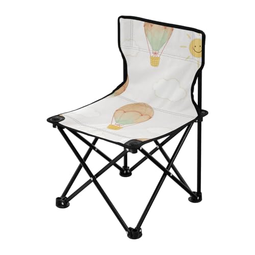 Amooorous Brown Sun Heißluftballon-Campingstühle für Erwachsene, ultraleichter Outdoor-Stuhl mit Tragetasche für Eisfischen im Freien Amooorous Brown Sun Heißluftballon-Campingstühle für Erwachsene, ultraleichter Outdoor-Stuhl mit Tragetasche für Eisfischen im Freien von Amooorous