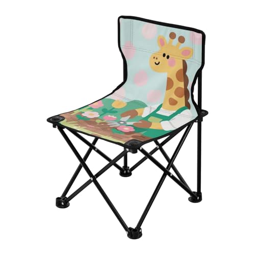 Amooorous Cartoon Cute Giraffes Gardener Green Foldable Ultralight Camping Chair Lightweight Travel Chair Carry Bag Included for Camping Concert Amooorous Cartoon Cute Giraffes Gardener Green Foldable Ultralight Camping Chair Lightweight Travel Chair Carry Bag Included for Camping Concert von Amooorous