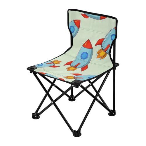 Amooorous Rockets Campingstuhl für Erwachsene, strapazierfähig, ultraleicht, Strandkorb, Tragetasche für Rasen im Freien Amooorous Rockets Campingstuhl für Erwachsene, strapazierfähig, ultraleicht, Strandkorb, Tragetasche für Rasen im Freien von Amooorous