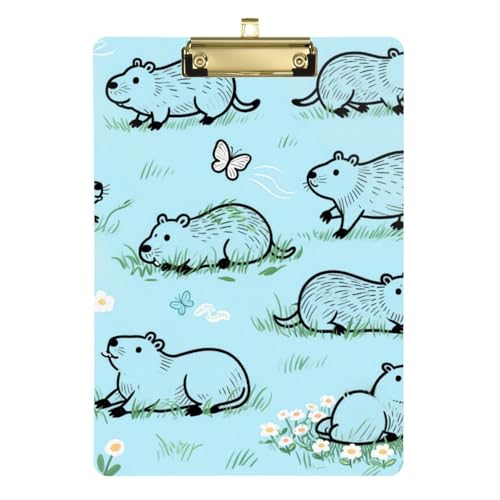 Blaues Meerschweinchen Niedliches Klemmbrett Ordner Datei Padfolio Acryl niedlich für Klemmbrett Lehrer Tabla para escribir con Clip Größe 9 x 12 Blaues Meerschweinchen Niedliches Klemmbrett Ordner Datei Padfolio Acryl niedlich für Klemmbrett Lehrer Tabla para escribir con Clip Größe 9 x 12 von Amooorous