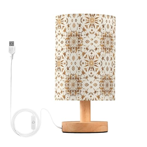 Boho Golden Pattern Light Table Lamp Desk Lights for Hurricane Table Lamps for Boys Cute lamparas de mesa de Boho Golden Pattern Light Table Lamp Desk Lights for Hurricane Table Lamps for Boys Cute lamparas de mesa de von Amooorous