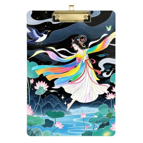 Chinesische Chang 'e Pink Flower Form Klemmbrett Hartplatte für Fußball Truck Driver Tablas para escribir Größe 9 x 12 Chinesische Chang 'e Pink Flower Form Klemmbrett Hartplatte für Fußball Truck Driver Tablas para escribir Größe 9 x 12 von Amooorous