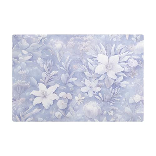 Dreamy Oceanic and Floral Pattern Pastell Color Water Absorbing Coffee Mat Leather Fast Absorbing Coffee Maker Mat for Countertop for Counter Dreamy Oceanic and Floral Pattern Pastell Color Water Absorbing Coffee Mat Leather Fast Absorbing Coffee Maker Mat for Countertop for Counter von Amooorous
