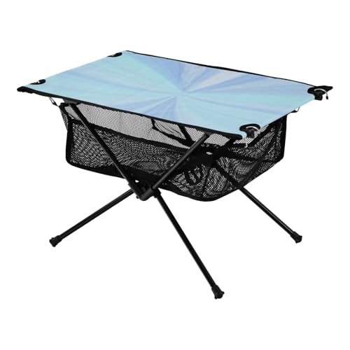 Faltbarer Campingtisch Blue Ray kompakter erweiterbarer Strand-Getränketisch mit Aufbewahrungstasche für Fisch BBQ Camping Faltbarer Campingtisch Blue Ray kompakter erweiterbarer Strand-Getränketisch mit Aufbewahrungstasche für Fisch BBQ Camping von Amooorous