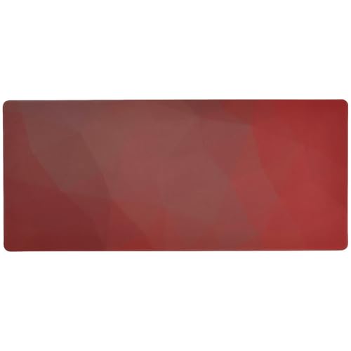 Großes Laptop-Mauspad für den Schreibtisch, rutschfest, 80 x 30 cm, Rot Großes Laptop-Mauspad für den Schreibtisch, rutschfest, 80 x 30 cm, Rot von Amooorous