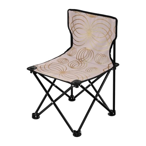 Honeybee Kompakter Campingstuhl für Rucksackreisen, ultraleichter Klappstuhl mit Tragetasche, Wanderstuhl für Konzert, Outdoor von Amooorous