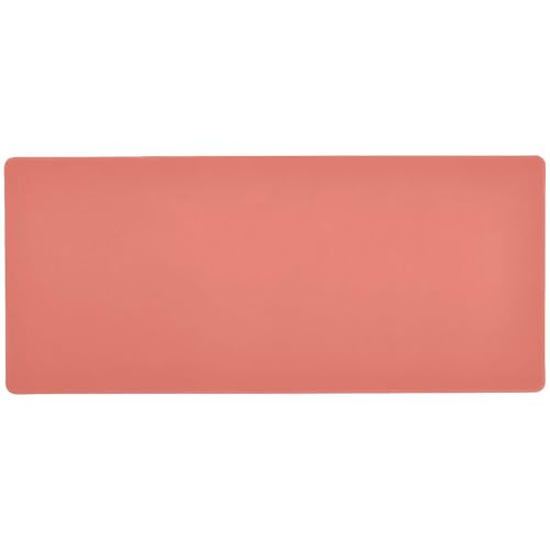 Lachs-Mauspad für den Schreibtisch, einfarbig, einfarbig, Pfirsich, tragbar, lang, cooles Anime-Mauspad, 80 x 30 cm Lachs-Mauspad für den Schreibtisch, einfarbig, einfarbig, Pfirsich, tragbar, lang, cooles Anime-Mauspad, 80 x 30 cm von Amooorous