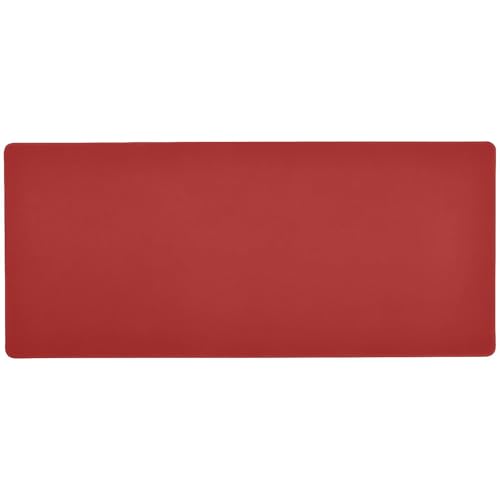 Massives rotbraunes Mauspad, groß, personalisierbar, glatt, großes Schreibtisch-Mauspad, Schreibtischmatte, 80 x 30 cm Massives rotbraunes Mauspad, groß, personalisierbar, glatt, großes Schreibtisch-Mauspad, Schreibtischmatte, 80 x 30 cm von Amooorous