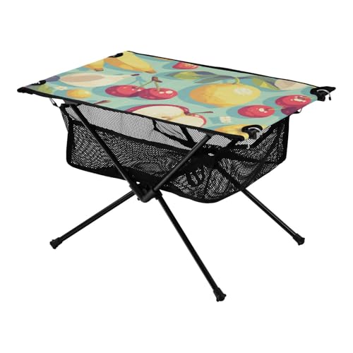 Outdoor Campingtisch Ölgemalt Obst Waschbar Beweglicher Campingtisch mit Tragetasche für Outdoor Kochen Picknick Camping Reisen Outdoor Campingtisch Ölgemalt Obst Waschbar Beweglicher Campingtisch mit Tragetasche für Outdoor Kochen Picknick Camping Reisen von Amooorous