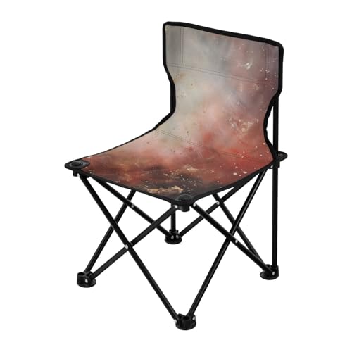 Rot-goldener Marmor-Textur, tragbarer Jugend-Campingstuhl, ultraleicht, tragbar, Klappstuhl, inklusive Tragetasche, Eisangelstuhl mit Rückenlehne, für Outdoor-Reisen Rot-goldener Marmor-Textur, tragbarer Jugend-Campingstuhl, ultraleicht, tragbar, Klappstuhl, inklusive Tragetasche, Eisangelstuhl mit Rückenlehne, für Outdoor-Reisen von Amooorous