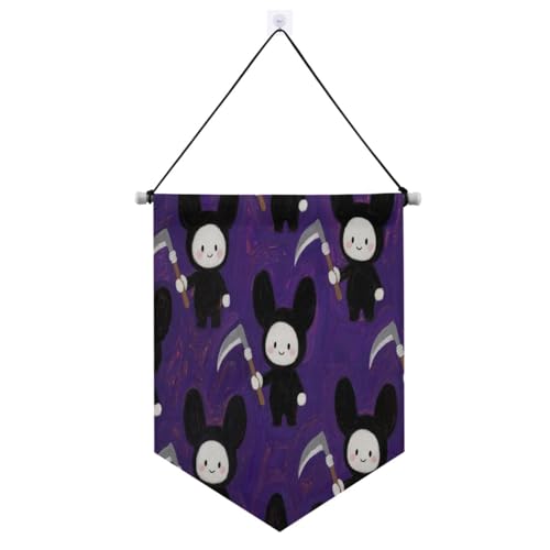 Schwarzes Halloween-Banner zum Aufhängen mit Teleskopstange, Stoffbanner für den Außenbereich, Party-Dekorationen für drinnen und draußen, Party, Suministros para fiesta de a?o nuevo Schwarzes Halloween-Banner zum Aufhängen mit Teleskopstange, Stoffbanner für den Außenbereich, Party-Dekorationen für drinnen und draußen, Party, Suministros para fiesta de a?o nuevo von Amooorous