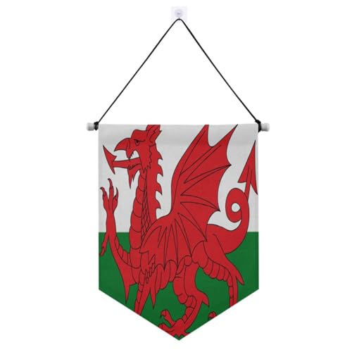 Stoffbanner mit Teleskopstange, für den Außenbereich, Dekoration für Türen, Wände, Fenster, Gärten, Hof, Banderinen für Fiestas von Amooorous