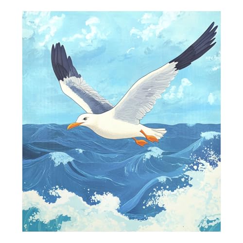 Weiße Möwe fliegende über Meer Magnet Geschirrspülerabdeckung wiederverwendbar magnetische Kühlschrankabdeckung Abdeckung Panel Weihnachten Urlaub Dekor 58,4 x 66 cm Weiße Möwe fliegende über Meer Magnet Geschirrspülerabdeckung wiederverwendbar magnetische Kühlschrankabdeckung Abdeckung Panel Weihnachten Urlaub Dekor 58,4 x 66 cm von Amooorous