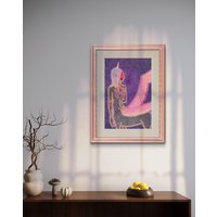 The Winged Witness - Visionary Guardian Fine Art Drawing | Cosmic Protector Surreal Hybrid Feminine Artwork The Winged Witness - Visionary Guardian Fine Art Drawing | Cosmic Protector Surreal Hybrid Feminine Artwork von AmorFineArts
