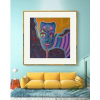 starseed Oracle Visionary Psychedelic Art Third Eye Awakening Portal Of Cosmic Remembering Mothership Space starseed Oracle Visionary Psychedelic Art Third Eye Awakening Portal Of Cosmic Remembering Mothership Space von AmorFineArts
