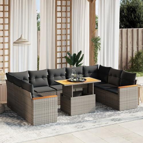 Amorsee Gartenlounge Groß XXL Verstellbare Tischplatte Lounge Möbel Outdoor Rattan Ecklounge Loungemöbel Set Gartensofa Garten Sofa Terrasse Gartenmöbel Set Terrassenmöbel Sitzgarnitur Amorsee Gartenlounge Groß XXL Verstellbare Tischplatte Lounge Möbel Outdoor Rattan Ecklounge Loungemöbel Set Gartensofa Garten Sofa Terrasse Gartenmöbel Set Terrassenmöbel Sitzgarnitur von Amorsee