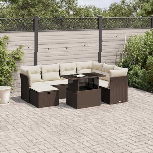 Amorsee Gartenlounge Verstellbare Tischplatte Ecklounge Loungemöbel Terrasse Gartengarnitur Rattan Lounge Möbel Outdoor Sofa Garten Gartensofa Terrassenmöbel Gartenmöbel Set Ecksofa Amorsee Gartenlounge Verstellbare Tischplatte Ecklounge Loungemöbel Terrasse Gartengarnitur Rattan Lounge Möbel Outdoor Sofa Garten Gartensofa Terrassenmöbel Gartenmöbel Set Ecksofa von Amorsee