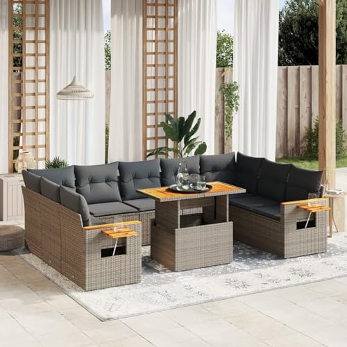 Amorsee Gartenlounge XXL Groß Verstellbare Tischplatte Ecklounge Lounge Möbel Outdoor Loungemöbel Set Rattan Gartensofa Garten Sofa Terrasse Gartenmöbel Set Sitzgarnitur Terrassenmöbel Amorsee Gartenlounge XXL Groß Verstellbare Tischplatte Ecklounge Lounge Möbel Outdoor Loungemöbel Set Rattan Gartensofa Garten Sofa Terrasse Gartenmöbel Set Sitzgarnitur Terrassenmöbel von Amorsee