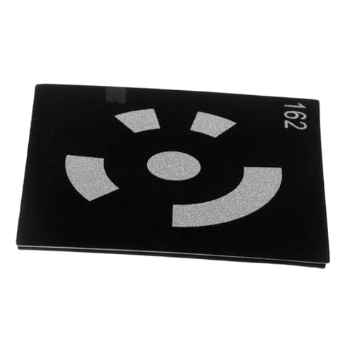 Amosfun 1 Blatt 3D-Scan-Kodierung Diffuse Reflexionsmarkierungen für 3D-Scanner 3D-Scanmarkierungspunkte 3D-Tracking-Punkte und Markierungen Klebemarker zum 3D-Scannen Weich magnetisch von Amosfun