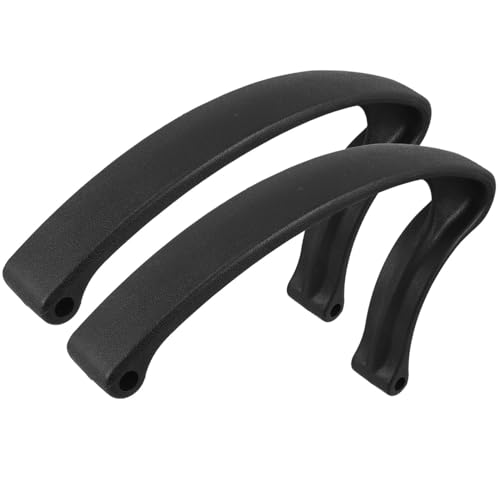Amosfun 1 Paar Ergonomische Bürostuhl Armlehnen Ersatzteile Robuste Kunststoff Armstützen für Zuhause Büro und Gaming Stühle Passform Einfache Installation von Amosfun