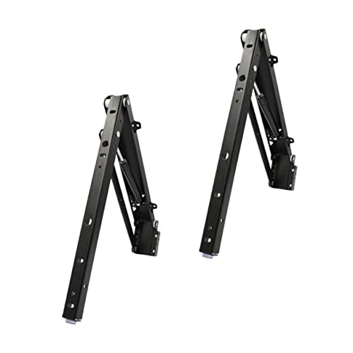 Amosfun 1 Paar Klappbares Zubehör für Schuhwechselhocker Verstecktes Faltstuhl Hardware mit Hydraulischem für Schuhschränke Wandschränke und von Amosfun