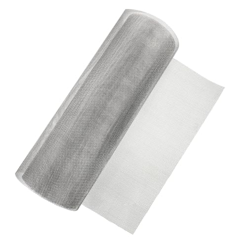 Amosfun 1 Rolle Edelstahlgewebe Rolle Mesh Feinmaschiges Drahtgewebe für Fenster Türen Gartenprojekte Belüftung und Schutzbarrieren Amosfun 1 Rolle Edelstahlgewebe Rolle Mesh Feinmaschiges Drahtgewebe für Fenster Türen Gartenprojekte Belüftung und Schutzbarrieren von Amosfun