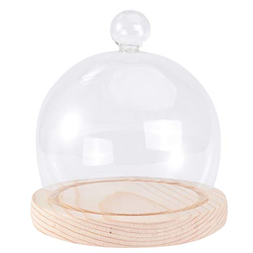 Set Glas Kuchen Schutzhülle Hochzeit Decor Geburtstag Mini Dekoration Abdeckung Dessert Abdeckung Hochzeit Versorgung von Amosfun