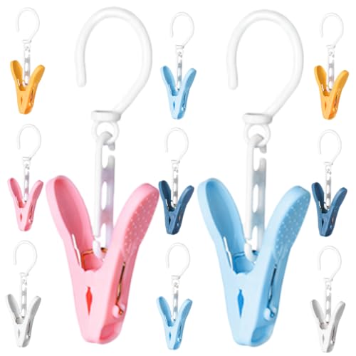Amosfun 1 Satz Multifunktionale Aufhängerklemmen Für Kleidung Robuste Clips Für Handtücher Hüte Stiefel Und Für Ordentliches Zuhause 30 Stück von Amosfun
