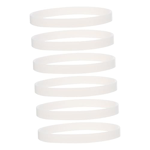 Amosfun 1 Satz Silikon Dichtungsringe Teiliges Set Flexible Langlebige Ersatzdichtungen Für Praktische Elastische Dichtungsringe Aus Hochwertigem Silikon Installieren Und Sicher 6 Stück von Amosfun