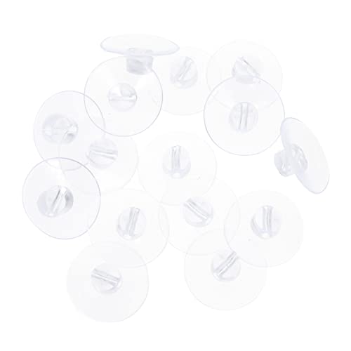Amosfun 1 Satz Transparente Saugnapf Kabelhalter Mit Kabelrille Kabelclips Für Lichterketten Geeignet Für Glatte Oberflächen Wie Bad Fenster Starke Haftung Kabelbefestigung Ohne 20 Stück von Amosfun