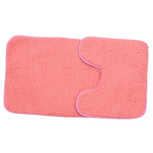 Amosfun 1 Satz Zweiteiliger Badteppich Set aus Imitationswolle rutschfeste Saugfähige Fußmatten für Badezimmer und Toilette für Zuhause Einkaufszentren und Hotels Amosfun 1 Satz Zweiteiliger Badteppich Set aus Imitationswolle rutschfeste Saugfähige Fußmatten für Badezimmer und Toilette für Zuhause Einkaufszentren und Hotels von Amosfun