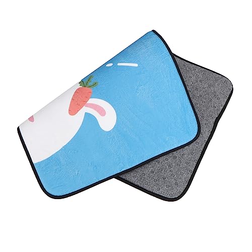 Amosfun 1 Stück Cartoon Badezimmermatte Antirutschmatte Saugfähig für Bad und Wohnzimmer für Zuhause oder Hotel Niedliches Design mit Feiner Verarbeitung von Amosfun