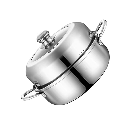 Amosfun 1 Stück Damptopf Steamer Pot für Gesunde Küche Hohe Temperaturbeständigkeit Geeignet für Induktions und Gasherde Kochgeschirr mit Großem Fassungsvermögen Amosfun 1 Stück Damptopf Steamer Pot für Gesunde Küche Hohe Temperaturbeständigkeit Geeignet für Induktions und Gasherde Kochgeschirr mit Großem Fassungsvermögen von Amosfun