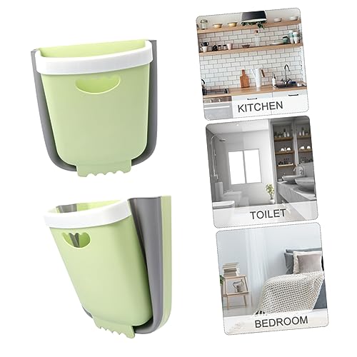 Amosfun 1 Stück Faltbarer Mülleimer für Küche Großer Robuster Wandmontierter Abfallbehälter aus Tpe für Küchen und Wohnräume Erleichtert die Mülltrennung und Bücken Amosfun 1 Stück Faltbarer Mülleimer für Küche Großer Robuster Wandmontierter Abfallbehälter aus Tpe für Küchen und Wohnräume Erleichtert die Mülltrennung und Bücken von Amosfun