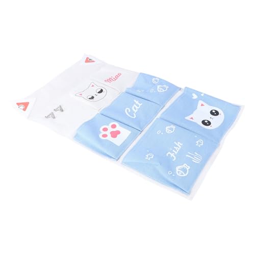 Amosfun 1 Stück Hängende Aufbewahrungstasche aus Baumwoll Leinen mit Katzenmotiv Multifunktionale Wandtasche für Handy Fernbedienungen und Brillen Platzsparend und Waschbar für Zuhause Amosfun 1 Stück Hängende Aufbewahrungstasche aus Baumwoll Leinen mit Katzenmotiv Multifunktionale Wandtasche für Handy Fernbedienungen und Brillen Platzsparend und Waschbar für Zuhause von Amosfun