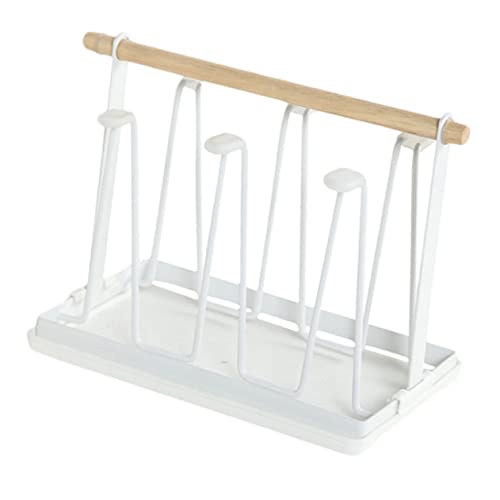 Amosfun 1 Stück Kreativer Tassenhalter mit Ablage Weißer Küchenschrank für Gläser Praktischer Aufbewahrungsrack für Arbeitsplatte für Ordnung der Küche Amosfun 1 Stück Kreativer Tassenhalter mit Ablage Weißer Küchenschrank für Gläser Praktischer Aufbewahrungsrack für Arbeitsplatte für Ordnung der Küche von Amosfun