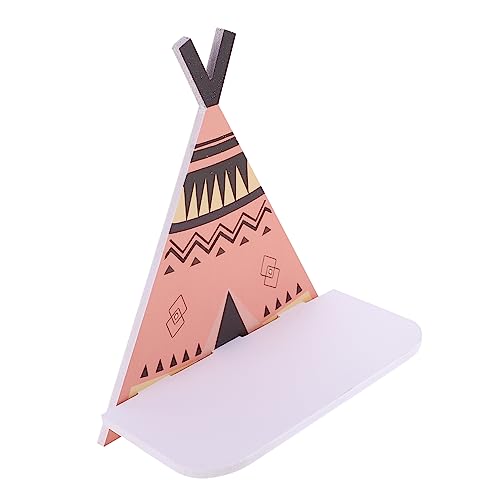 Amosfun 1 Stück Wandmontiertes Regal aus Hochwertigem Material Kreatives Stauraumregal für Wohnzimmer Design Große Kapazität zur Wohnungsdekoration von Amosfun